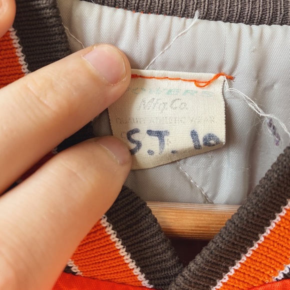 80’s Bozeman Bucks AA Baseball Varsity Jacket - Picture 4 of 5